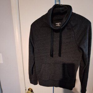 Express Fleece Sweatshirt Black Size: S/P